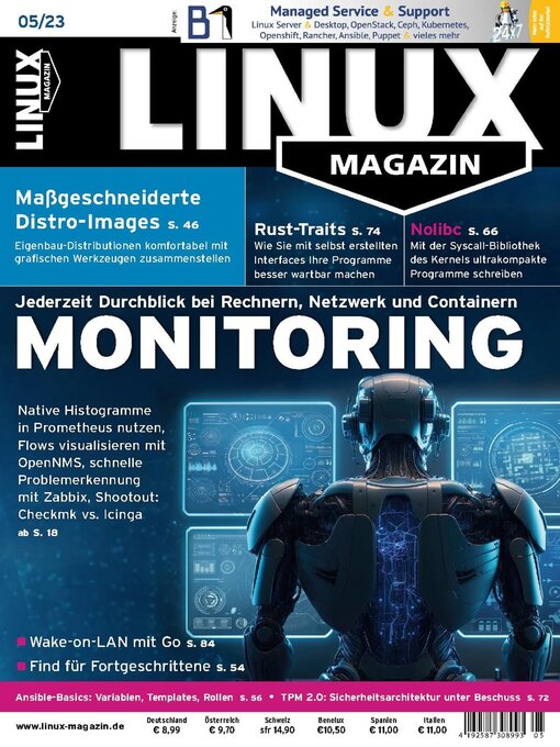 Title details for Linux Magazin germany by Computec Media GmbH - Available